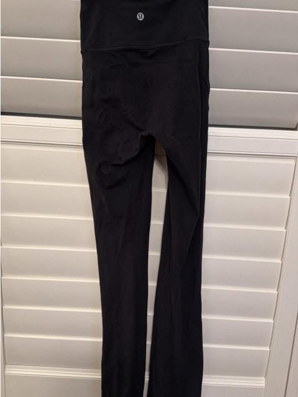 lululemon athletica Black Flare Leggings